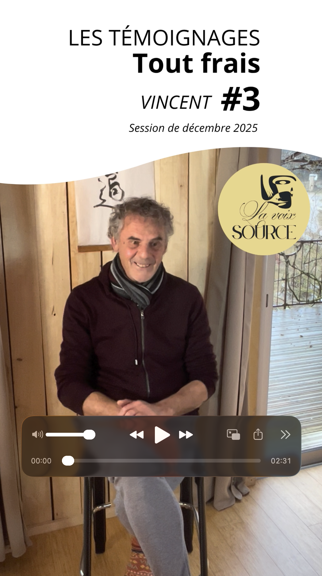 “Stage chant improvisé au CIV, formation certifiante sur une année. Explorez la voix spontanée à travers le chant et l’improvisation. Apprenez à harmoniser votre voix parlée et chantée grâce à des principes physiologiques, favorisant une posture à la fois soutenue et relâchée. Ce stage chant vous guidera pour développer un chant fluide et naturel, en connexion avec votre être. Découvrez comment mettre votre voix en vibration et libérer votre expression artistique lors de ce stage de chant improvisé.”